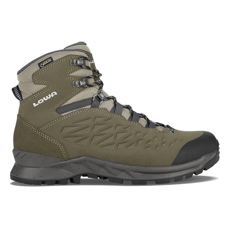 Lowa Explorer GTX Mid Ορειβατικά Παπούτσια Ανδρικα Ελιά Γκρι Greece 04871AUHW